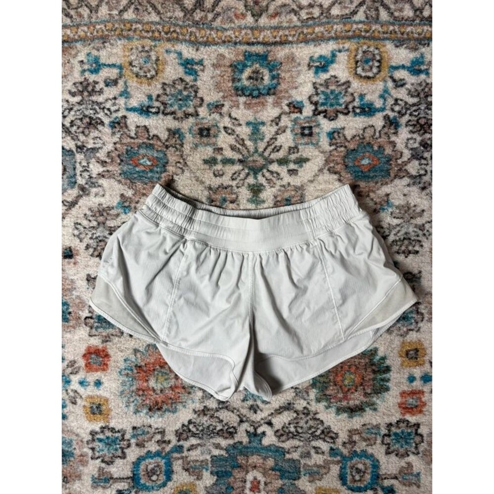 Lululemon Hotty Hot High-Rise Running Shorts Grey Size 6